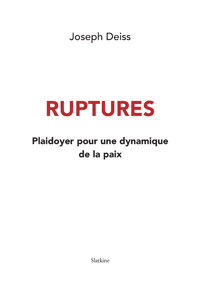 Ruptures - Joseph Deiss - ebook