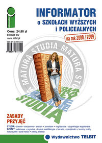 Informator o szkołach wyższych i policealnych 2008/2009 -  - książka