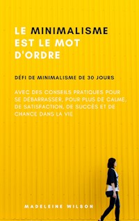 Le Minimalisme Est Le Mot D'Ordre - Madeleine Wilson - ebook