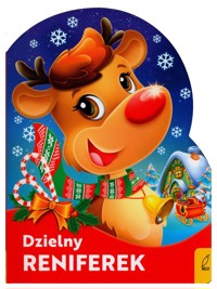 Wykrojnik Dzielny reniferek - Kozłowska Urszula - książka