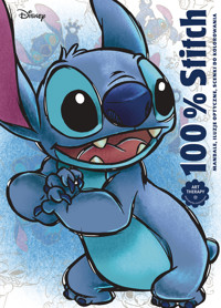 100% Stitch. Mandale, iluzje optyczne, scenki do kolorowania. Art therapy. Disney - Aurelia Bertrand (ilustr.) - książka