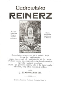 Uzdrowisko Reinerz - Szadkowski J. - książka