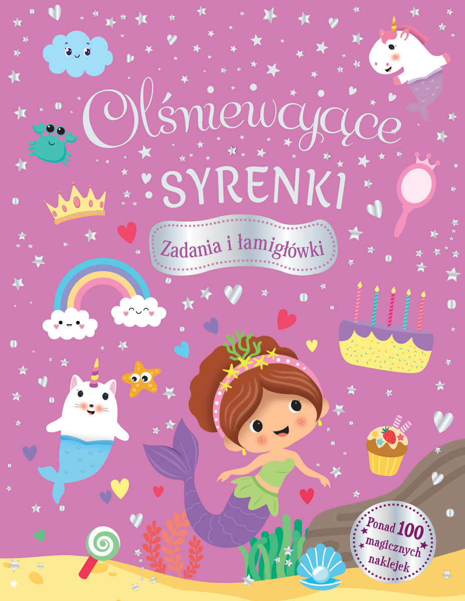 Olśniewające syrenki. Zadania i łamigłówki - zbiorowa praca - książka