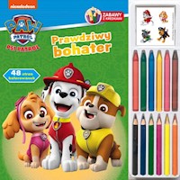 Psi Patrol Zabawy z kredkami Prawdziwy bohater -  - książka