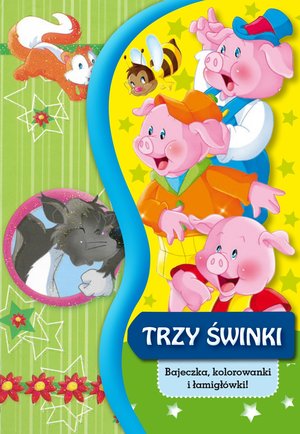 Kieszonkowe bajeczki. Trzy świnki - zbiorowa praca - książka