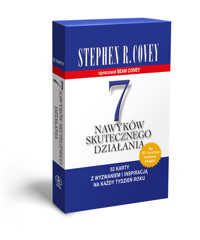7 nawyków skutecznego działania. 52 karty z wyzwaniem i inspiracją na każdy tydzień roku - Stephen R. Covey - książka