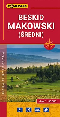Beskid Makowski Średni mapa turystyczna 1:50 000 -  - książka
