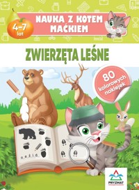 Nauka z kotem Maćkiem. Zwierzęta leśne - Hristo Dimitrov - książka
