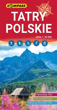 Tatry Polskie. Mapa turystyczna w skali 1: 30 000 - zbiorowa praca - książka