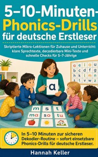 5–10-Minuten-Phonics-Drills für deutsche Erstleser - Hannah Keller - ebook