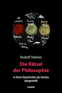 Die Rätsel der Philosophie in ihrer Geschichte als Umriss dargestellt - Rudolf Steiner - ebook