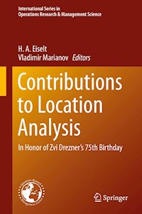 Contributions to Location Analysis -  - ebook
