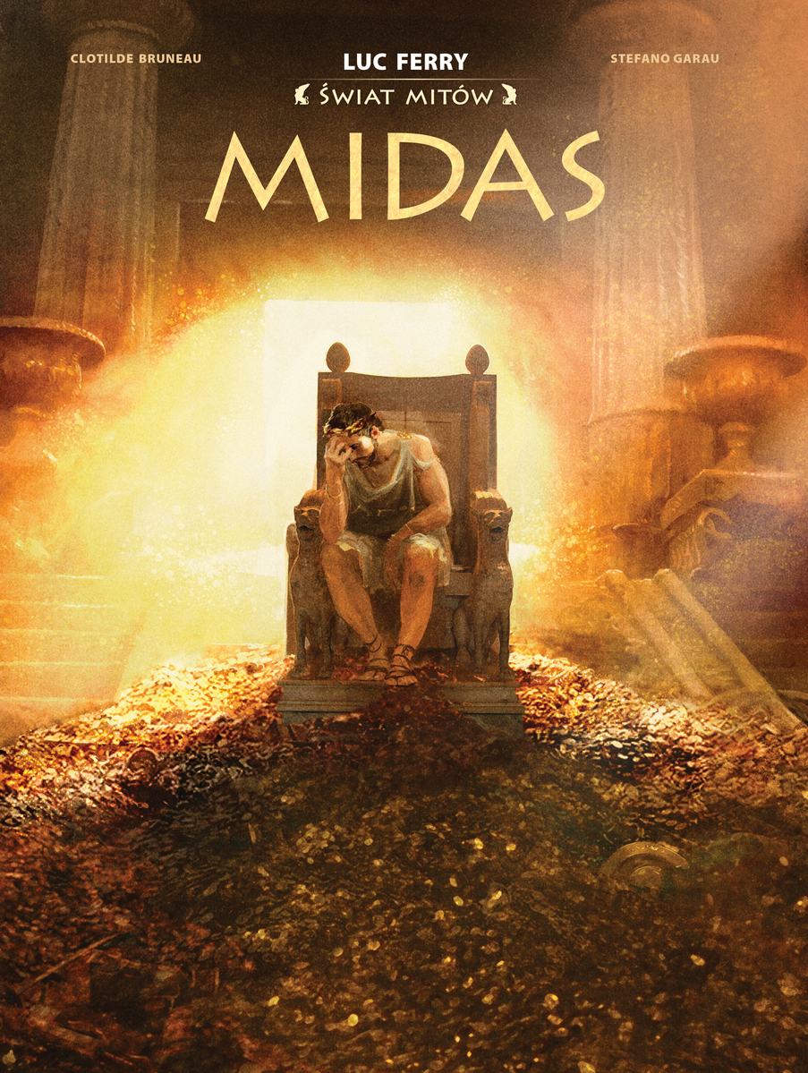 Świat Mitów. Midas - Clotilde Bruneau - książka