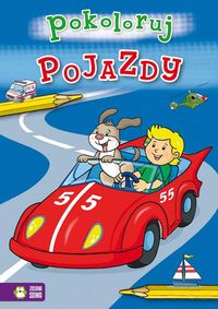 Pokoloruj Pojazdy -  - książka