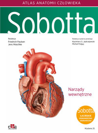 Atlas anatomii człowieka Sobotta. Łacińskie mianownictwo. Tom 2. Narządy wewnętrzne klatki piersiowe - F. Paulsen, J. Waschke - książka