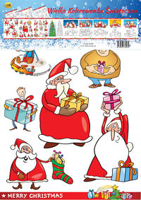 Wielka kolorowanka świąteczna -  - książka