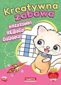 Kreatywna zabawa Krzyżówki, rebusy, sudoku -  - książka