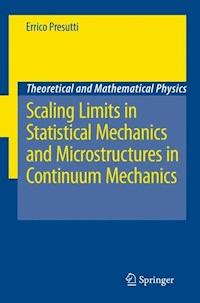 Scaling Limits in Statistical Mechanics and Microstructures in Continuum Mechanics - Errico Presutti - ebook