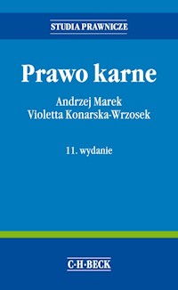 Prawo karne - Marek Andrzej, Konarska-Wrzosek Violetta - książka