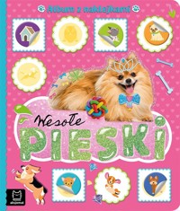 Wesołe pieski. Album z naklejkami - Agnieszka Bator - książka
