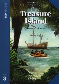 Treasure Island + CD - Mitchell H.Q. - książka