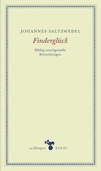 Finderglück - Johannes Saltzwedel - ebook