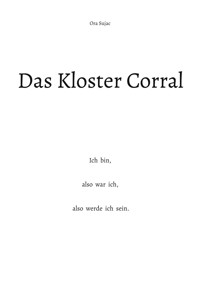 Das Kloster Corral - Ora Sujac - ebook
