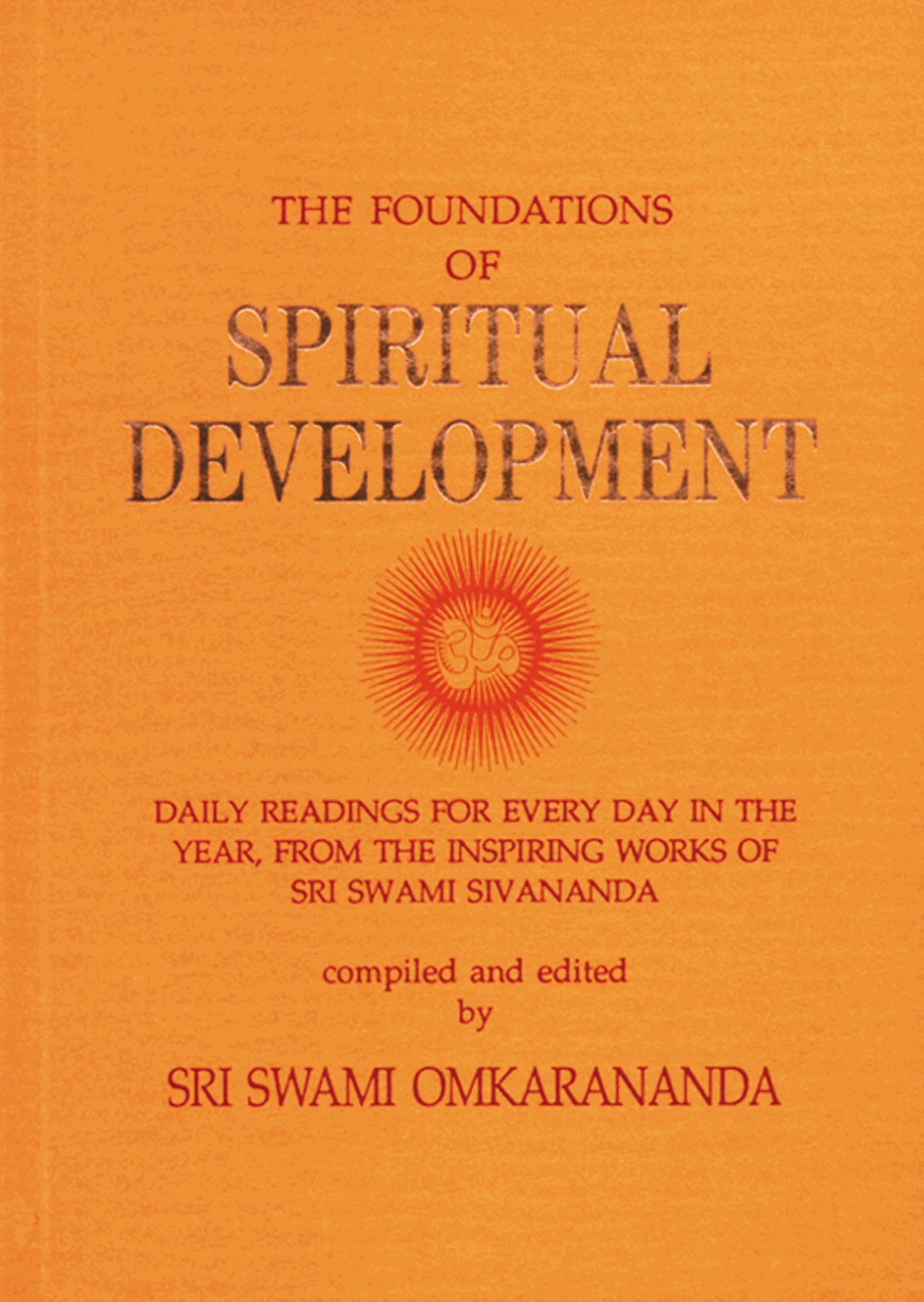 The Foundations of Spiritual Development