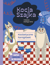 Kocia Szajka i klątwa starego kina. Kociastyczne łamigłówki - Agata Romaniuk - książka