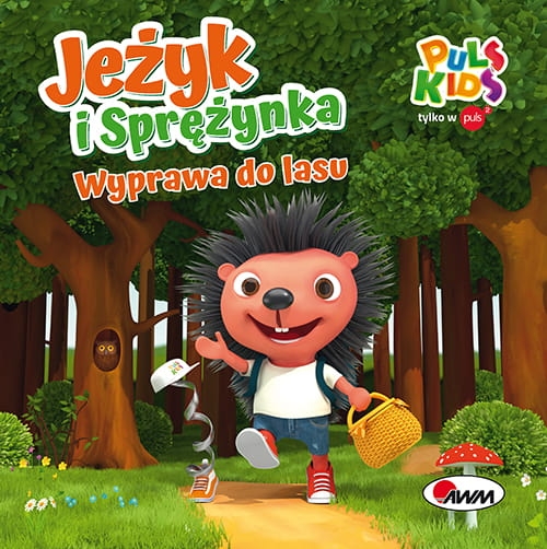 Jeżyk i Sprężynka. Wyprawa do lasu - Katarzyna Vanevska - książka