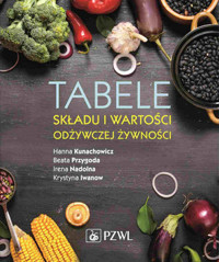 Tabele składu i wartości odżywczej żywności. Food Composition Tables - Hanna Kuchanowicz - książka