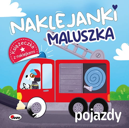 Naklejanki maluszka. Pojazdy - zbiorowa praca - książka