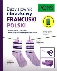 Duży słownik obrazkowy Francuski -  - książka