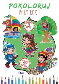 Pokoloruj pory roku -  - książka