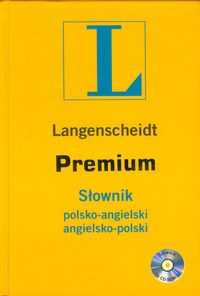 Słownik Premium polsko-angielski angielsko-polski z płytą CD -  - książka