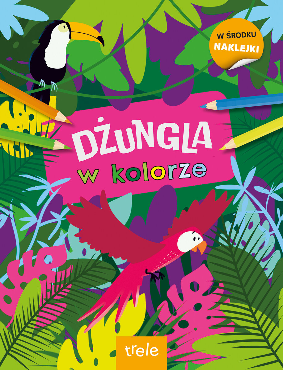 W kolorze. Dżungla. W kolorze -  - książka