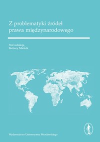 Z problematyki źródeł prawa międzynarodowego -  - książka