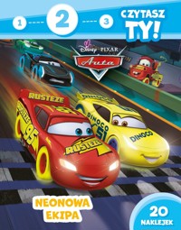 1, 2, 3, czytasz ty! Poziom 2. Neonowa ekipa. Disney Pixar Auta - Elżbieta Lekan - książka