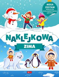 Naklejkowa zima -  - książka