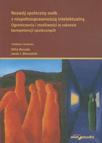 Rozwój społeczny osób z niepełnosprawnością intelektualną -  - książka