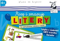 Kapitan Nauka Litery Piszę i zmazuję -  - książka