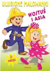 Ulubione malowanki Wojtuś i Asia - Błędowski Ernest - książka