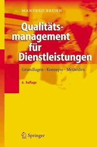 Qualitätsmanagement für Dienstleistungen - Manfred Bruhn - ebook