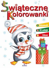 Świąteczne kolorowanki - Matusiak Monika - książka