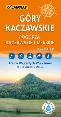 Góry Kaczawskie. Mapa turystyczna w skali 1: 40 000 (wersja wodoodporna) - zbiorowa praca - książka