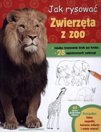Jak rysować zwierzęta w zoo - Robbin Cuddy - książka