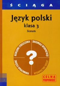 Ściąga Język polski 3 -  - książka