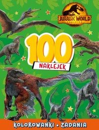 100 naklejek Jurassic World Dominion -  - książka