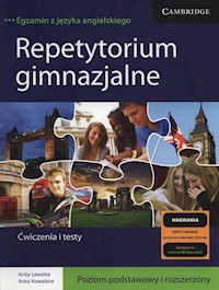Repetytorium gimnazjalne Ćwiczenia i testy poziom podstawowy i rozszerzony - Lewicka Anita, Kowalska Anna - książka