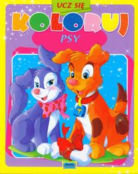 Ucz się koloruj Psy -  - książka